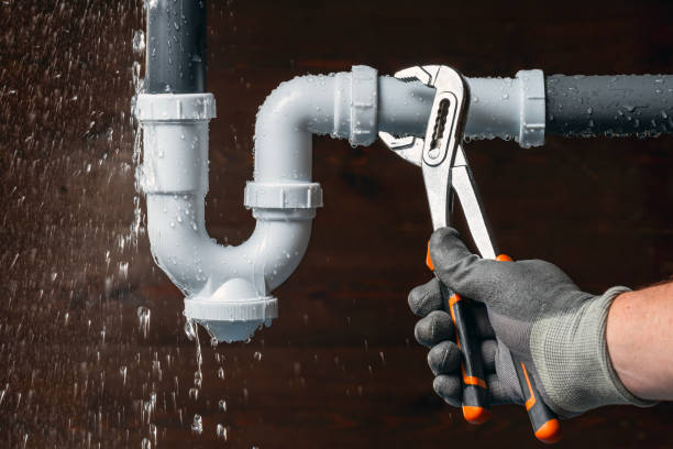 Professional Pipe Repair technician working in Wittman, MD